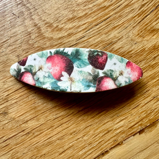 Strawberry Barrette